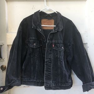 Levi’s Black Denim Jacket